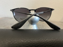 RAY-BAN ERIKA METAL BLACK RB3539 POLARIZED SUNGLASSES-002/T3-(54/19/145)