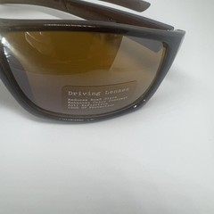 Night Driving Running Wrap Sunglasses UVA YellowLens Anti Glare & Reflective