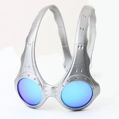Retro Sports Sunglasses Men Women Metal Frame Outdoor Cycling Fashion Glasses