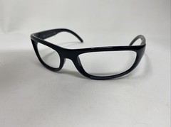 RAY BAN RB 4033 601 GLOSSY BLACK SUNGLASSES ITALY Predator Wrap PD84