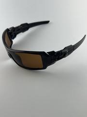 Oakley Oil Rig Shadow Camo Frame Dark Bronze Lens Black Icons RARE