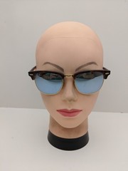 🕶️Ray-Ban CLUBMASTER RB3016 1145/30 Sunglasses 51/21 145 /EUC244🕶️