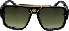 MEN SQUARE DESIGNER SHADES RETRO GOLD RAPPER CLASSIC RETRO LUXURY MODEL EYEWEAR