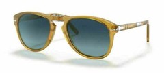Persol PO0714SM 714 Sm 54 204/S3 Opal Yellow Sunglasses Steve Mcqueen Polar Blue