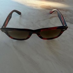 Ray-Ban Wayfarer RB2140 1362/85 50mm 50-22 150 3N Tortoise Bio-Acetate Sunglasse