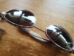 Emporio Armani Dark Brown Sunglasses Ladies Round Boston