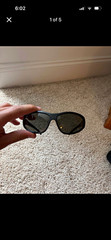Wiley X ROMER II Polarized Wrap Sunglasses Black Frame Gray Lenses Case