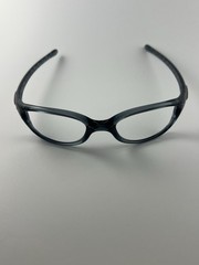 Oakley Fives 2.0 Crystal Black Frame Only Yellow Icons RARE