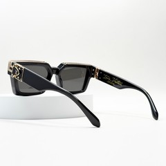 Louis Vuitton Z1165W 1.1 Millionaires Sunglasses Black Frame Gray Lens New
