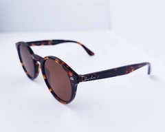 Ray-Ban RB2180 Polished Light Havana Frame Polarized Brown Lenses 49mm Unisex