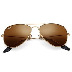 Pro Acme Classic Aviator Sunglasses for 58mm, A1 Brown/Glass/Non Polarized