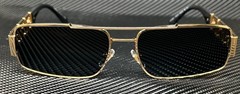 VERSACE VE2257 100287 Gold Dark Grey Men’s 60 mm Sunglasses