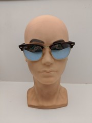 🕶️Ray-Ban CLUBMASTER RB3016 1145/30 Sunglasses 51/21 145 /EUC244🕶️