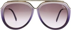 Authentic EMILIO PUCCI EP15 80T Gold and Purple Men’s Sunglasses – 58 mm (53-6)