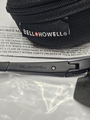 New Bell + Howell Tac Glasses Multi Color Lens With Case W/clip, and Accessories
