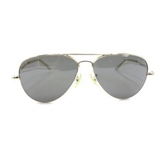 General Optical Gold Aviator Sunglasses Gray Lens 130 USA Designer Men Women