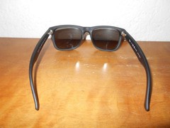 Ray Ban RB 4165 Justin 622/T3 Matte Black Frame Gray Polarized Sunglasses