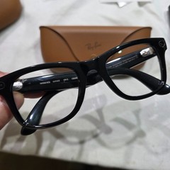 Ray-Ban Meta Wayfarer Gen 2 Smart Sunglasses – Shiny Black/Transitions – LARGE