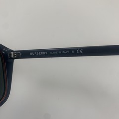 Burberry Sunglasses Mens 55mm Blue Square Gray Tinted Italy B 4286 3799/87