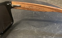 Woodies Wood Sunglasses with Case & Accessories