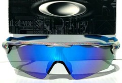 NEW Oakley RADAR EV Path HOLOGRAPHIC Polarized Galaxy Blue Mirror Sunglass 9208