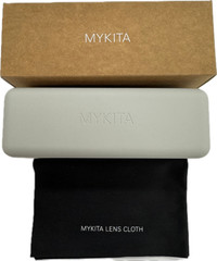 Sunglasses Mykita Bijan C484 50 20 140 C484 Black Silver Clear Dark grey solid L