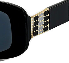 Quality Sunglasses Women Men Luxury Brand Designer Trendy Rhinestone Oval UV400