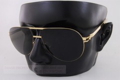 Brand New MYKITA Sunglasses ZANE Gold/Black Dark grey Solid For Men 58mm