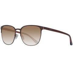 GANT GS 7077 49E Matte Brown Metal Rectangle Sunglasses Frame 54-17-140 7077
