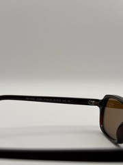 Ray-Ban RB4455 Zuri Rectangle Sunglasses brown Frame Brown Tinted 145mm
