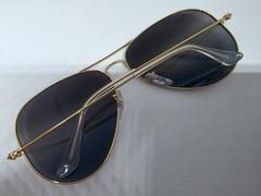 NEW RAY-BAN RB 3025 9196 G3 62MM AVIATOR LARGE METAL SUNGLASSES GOLD AUTHENTIC