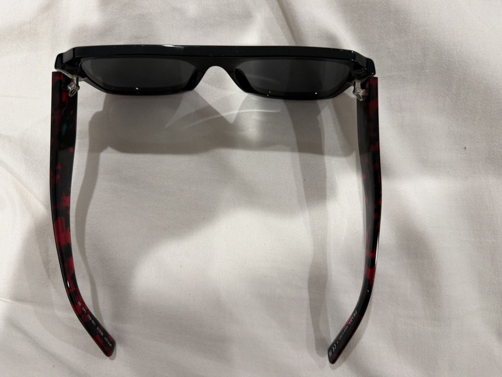 Prada SPR 22Y Sunglasses FRAMES 1AB-5S0 Black 56[]16-140 Red Tortoise K445