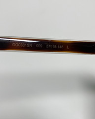 GUCCI men’s Sunglasses GG 0381SN 009 Havana Square Shape 57 18 – 145 L