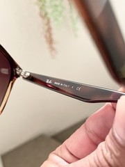 New Ray Ban Blaze Wayfarer RB4440-N 4440 Havana Brown Lens 141mm Width