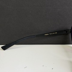 Porsche Design Gold Tone & Black Sport Sunglasses P8864 – 70mm – Smoke Gray Lens