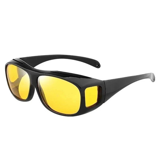Anti-Glare Night Driving Glasses UV Protection HD Vision Wrap Around Sunglasses