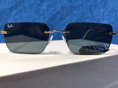 Ray-Ban RB3786 Unisex Sunglasses Gold Frame 56/18 Grey Lens 001/71 145MM