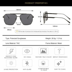 Polarized Vintage Sunglasses Men Women Fashion Driving Mens Sun Glasses Shades
