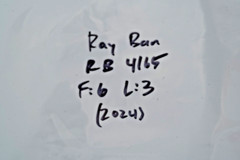 Ray Ban RB4165 622/55 Justin Sunglasses Full Rim Square Classic 54-16-145