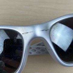 Vintage Oakley Ten X Silver Sunglasses Made In USA FRAMES ONLY