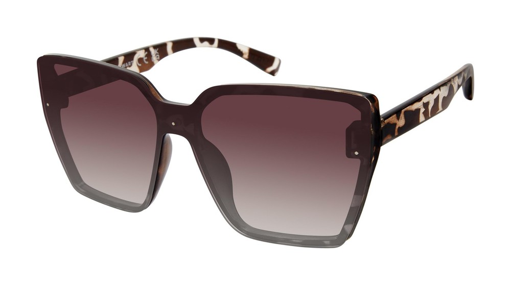 Martha Stewart Women’s MS168 Cat Eye Shield UV400 Protective Square Sunglasse…