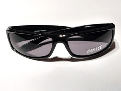 Smoke LENS Designer STYLE SUNGLASSES sport Black frames mens womens brand new