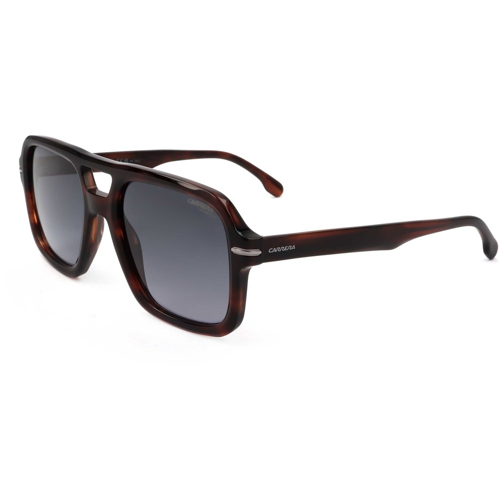 Carrera Men’s 55 mm Brown Horn Sunglasses CA317-S-EX4-9O