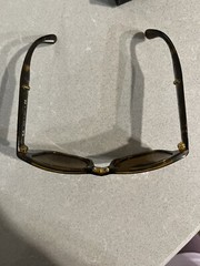 Ray-Ban RB4105 710 54-20 Unisex Square Sunglasses Light Havana With B-15 Lenses