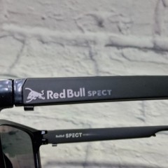 RedBull Spect Sunglasses Black Wing 1 With Original Case