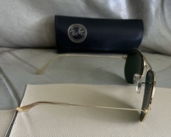 Vintage Ray Ban B&L RB3025 Aviator 55/14 Gold Sunglasses Made In USA