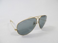 Vintage B&L Ray-Ban Aviator Sunglasses Made in USA 70’s w/ Wear & DAMAGED LENS