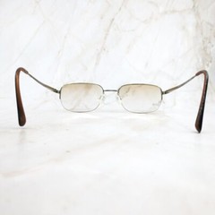 Charmant Sunglasses Frame Men Silver Pure Titanium Half Rim Rectangle 55-20-145