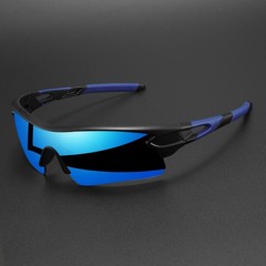 Unisex Sports Sunglasses Polycarbonate UV400 Cycling Running Fishing Glasses