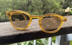 Men Brown Sunglasses Johnny Depp Blonde Glasses Light Brown Glass Sunglasses
